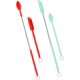thumbnail image 1 of 4 espátulas y cucharas telescópicas, mini espátula de silicona para cosméticos, raspador fino retráctil, espátula pequeña multifuncional para maquillaje, cocina, alimentos (rojo, verde) TUNC Sencillez, 1 of 5