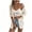 hgg187-White, variant on Women's Lace Cut Out Loose Top 3/4 Sleeve Summer Knit Open Front Cardigan Casual Lightweight Duster