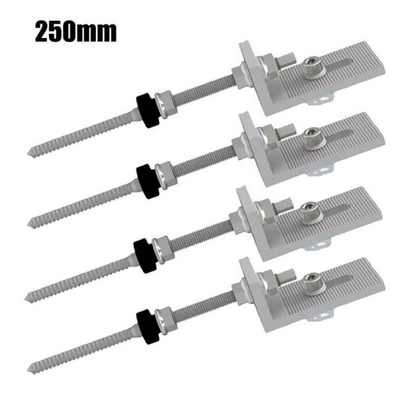 M10 Stick Screw with L Angle Solar PV Trapezoidal Sheet Metal Roof Fixture