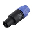 thumbnail image 3 of Adapter Connector 4 Pin 69X30X26Mm Abs Shell Accessories Blue/Red Male Audio Speakon Ohm Plug Replace Practical, 3 of 8