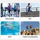 thumbnail image 5 of Toallas de camping de 2 tamaños en 1 paquete,Toalla de microfibra de secado rápido,Toalla de viaje de playa ultra compacta,Toalla de gimnasio suave, 5 of 5