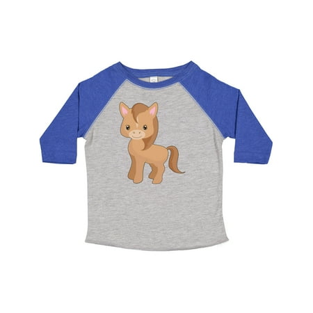 

Inktastic Cute Brown Pony Gift Toddler Boy or Toddler Girl T-Shirt