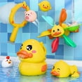 thumbnail image 1 of Juguete de baño Baby Duck iPlay iLearn con red, Wind Up Swimming Duck, 1 of 7