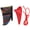 Red, variant on NFTIGB ABS 12-Hole C Tune Ocarina Musical Instrument for Adults Children Professional Learners, Premium Yellow Beginner Ocarina Set with Color Strip and Ethnic Wind Bag (7.09 inches / 18 cm)