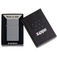 thumbnail image 3 of Zippo Slim Flat Grey Pocket Lighter, 3 of 3
