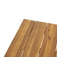 thumbnail image 4 of Rattler Acacia Wood Outdoor Coffee Table, Teak, 4 of 7