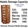 thumbnail image 5 of Venture Horizon Revolving Media Tower 1600 Grande - Black, 5 of 6