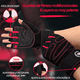thumbnail image 5 of Guantes Gym Tacticos Pesas Crossfit Gimnasio Mujer Hombre TALLA L rojo negro, 5 of 5