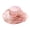 Pink, variant on Women's Sun Hat Floral Design Sparkling Buckle Curved Brim UPF 50 Plus Wide Brim Beach Hat for Travel Wedding Garden Party Navy One Size