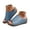 Light Blue, variant on Summer Sandals for Women 2025 Platform Arch Support Wedge Slides Orthotic Leather Walking Shoes