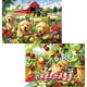 thumbnail image 1 of Puzzle najiaxiaowu, paquete de 2 unidades, 300 unidades, gatitos y cachorros de 52 x 38 cm, 1 of 7