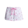 thumbnail image 2 of Secret Treasures Women's Flamingo Sleep Shorts, 2 of 6
