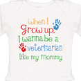 thumbnail image 4 of Inktastic Veterinarian Like Mommy Boys or Girls Long Sleeve Baby Bodysuit, 4 of 5
