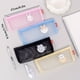 thumbnail image 2 of Large Capacity Transparent Cartoon Pencil Case with Zipper - Perfect for Students and Stationery Lovers, 2 of 5