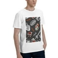 thumbnail image 2 of Bingfone Japanese Sushi Hashi Men'S Loose Fit Short-Sleeve Pocket T-Shirt, 2 of 7