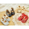 thumbnail image 2 of Toddler Flower Girl Dress Shoes - Girl Ballet Flats Party School Shoes Wedding, 2 of 6