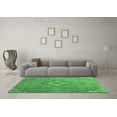 thumbnail image 3 of Ahgly Company Indoor Rectangle Abstract Emerald Green Modern Area Rugs, 2' x 3', 3 of 4