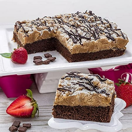 Dulcet Gift Baskets Gourmet Chocolate Crumb Cake – Freshly Baked Chocolate Crumb Cake