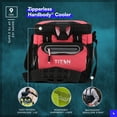 thumbnail image 2 of Arctic Zone® Titan Deep Freeze® 9 Can/6 Quart Zipperless HardBody® Cooler - Coral Reef, 2 of 11