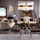 thumbnail image 1 of French neoclassical high-grade leather single, double, three person sofa, living room size family combination furniture My Lux Decor Round, 1 of 5