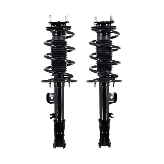 Pair Front Left-Right Quick Complete Strut-Coil Spring For 2011 2012 Ford Explorer AWD