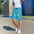 thumbnail image 6 of Rocae Hippo In Water Head for Men's Soft Sleep Pajama Shorts, Waistband and Pockets-XX-Large, 6 of 6