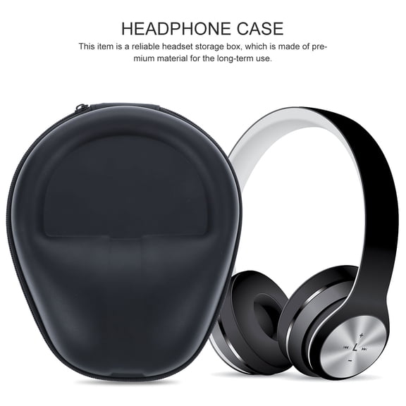 GOOHOCHY Headphone Case Headset Bag Storage for Headphones