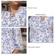 thumbnail image 5 of Blusa tipo Túnica Nikou con Mangas Abullonadas y Lazo para Mujer, 5 of 6