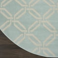thumbnail image 4 of Nourison Jubilant Modern Trellis Green 5'3" x ROUND Area Rug, (5' Round), 4 of 8
