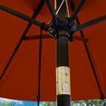thumbnail image 4 of Budge 7ft Aluminum Patio Umbrella with Crank Lift and Tilt Function, 4 of 5