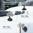 thumbnail image 3 of Neewer 6"19.3 Ounces Suction Cup Mount - Ball Head & Magic Arm, 1/4" & 3/8" ARRI Holes for Camera/Phone, 3 of 9