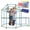 Blue, variant on SYNCFUN Fort Building Kit for Kids 81 Pcs Creative Construction Toy Kids Tunnel DIY STEM Toy Birthday Gift for Boys and Girls Aged 4-12