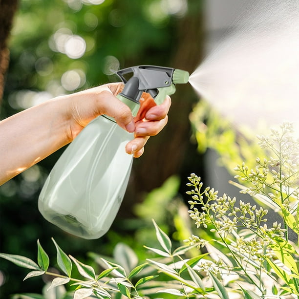 Regadera de jardinero, pulverizador de limpieza para el hogar, regadera presurizada, pulverizador transparente, pulverizador de plástico