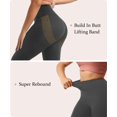 thumbnail image 3 of Leggins Curvphilo XS/S, gris carbono, cintura alta, control de barriga, 3 of 9
