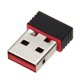 thumbnail image 2 of 4X Mini USB Drive Adaptador de LAN Inalambrico 802.11 / B Tarjeta de Red Inalambrica 150Mbps, 2 of 5