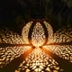 thumbnail image 1 of Linterna solar al aire libre, linterna solar, linternas colgantes, luces solares, linterna de jardín, decoración de patio, arte de metal, accesorios de jardín, decoraciones al aire libre, 1 of 5