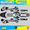 Gray-black, variant on Kalair GFX Graphics Kit for Suzuki DRZ110 (2002-2009) Viper Series