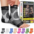 thumbnail image 2 of Ankle Support Sleeve Open Toe Compression Socks Night Splints for Plantar Fasciitis Tendonitis Foot Support Ankle Compression Bracea Arch Compression Sleeves Socks Foot Care Compression Nude, 2 of 4