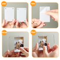 thumbnail image 2 of ProEnvito Acrylic Magnetic Picture Frames for Refrigerator, Double Sided Fridge Magnetic Frame Clear Display Frameless Home Decor, Fridge Photo Frame for Fujifilm Instax Mini, 2.36 x 3., 2 of 8