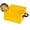 Yellow, variant on Outdoor Cloth Bucket Pack Sink Folding Square Bucket Outdoor Portable Lightweight Foldable Basin Water Container