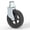 Silver, variant on TOWKING 2000lbs 8" Trailer Jack Swivel Caster Replacement with Upgraded Spoked Wheel and Pin, Black