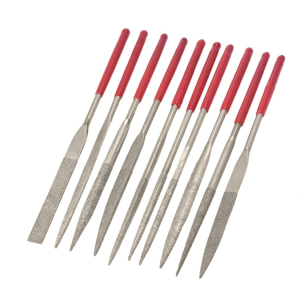 1 Set Guitar Fret Nut Saddle Slot Pickguard Grinding File Group Set