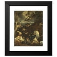 thumbnail image 2 of After Jacobo Bassano 20x24 Black Modern Framed Museum Art Print Titled - Annunciation to the Shepherds (C. 1710), 2 of 5