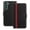 Black, variant on Allytechgroup Flip Wallet Phone Case for Samsung Galaxy S22 Plus, RFID Blocking PU Leather Built-in Credit Card Slot Stand Shockproof Full Body Protective for Samsung Galaxy S22 Plus, Red