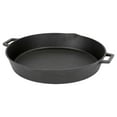 thumbnail image 1 of Bayou Classic 16" Double Handled Cast Iron Skillet with Pour Spouts, Black, 1 of 10