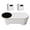 VoiceSensingSingle2, variant on Water Saving USB Charging Automatic Flushing Set Automatic Sensors Toilet Flusher Touchless Auto Flushing Device