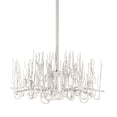 thumbnail image 2 of Dainolite 8 Light Twig Chandelier - Matte White, 2 of 2