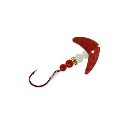 Mack s Lure 11203 Smile Blade Shad Slammer Red Scale