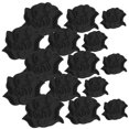 thumbnail image 3 of SHOWERORO 15 Pcs Patch de Broderie pour Réparation de Vêtements Noir Polyester Décoratif pour Sacs à Dos, 3 of 8