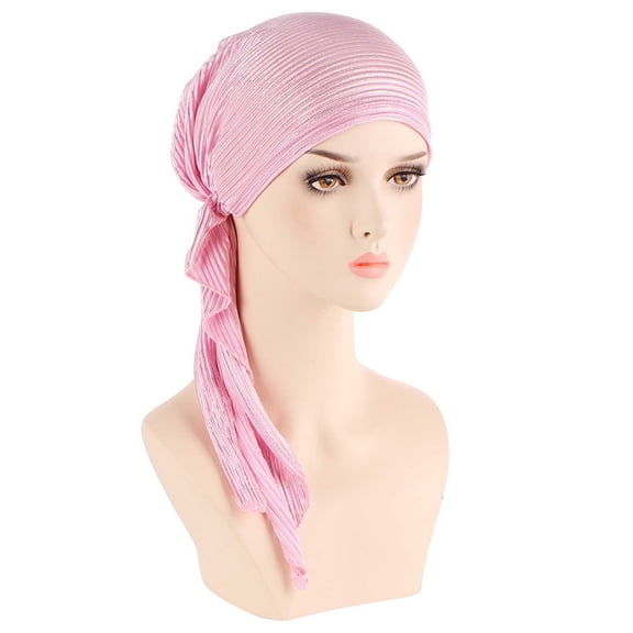 ZSQDM Womens Casual Solid Head Hat Cap Headwear Muslim Turban Cap Slouchy Headwear beanie for Women Mens Hat Baseball Caps Tire Caps